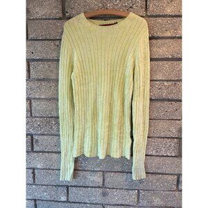 Sies Marjan XS Ribbed Knit Yellow Sweater